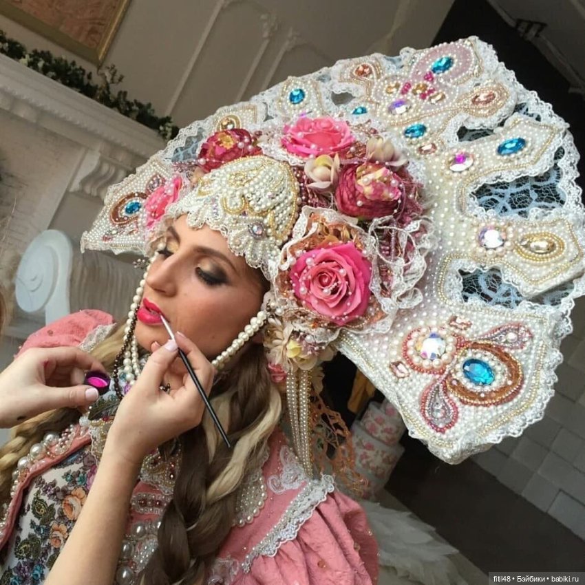 Умопомрачительной красоты кокошники Ольги Пашкиной (фото 7)