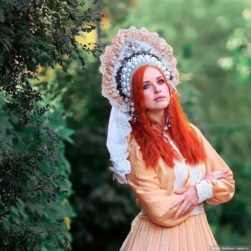 Умопомрачительной красоты кокошники Ольги Пашкиной