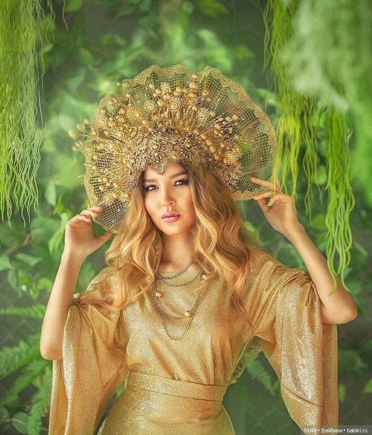Умопомрачительной красоты кокошники Ольги Пашкиной