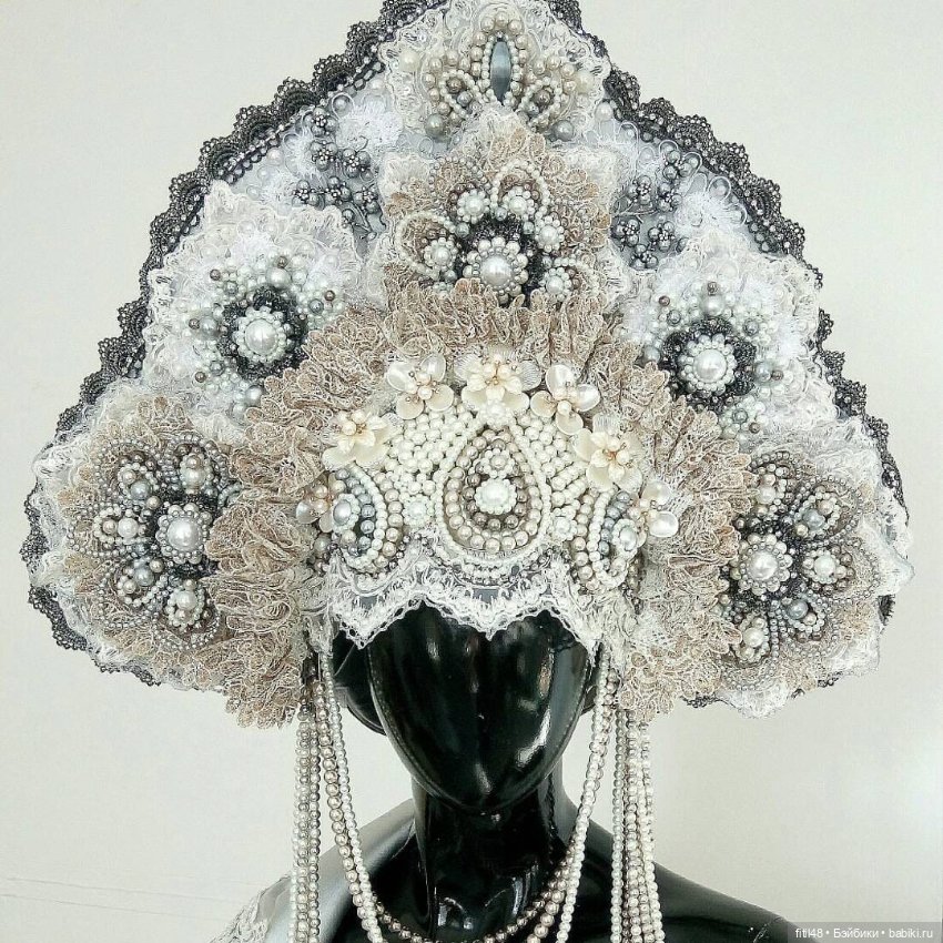 Умопомрачительной красоты кокошники Ольги Пашкиной