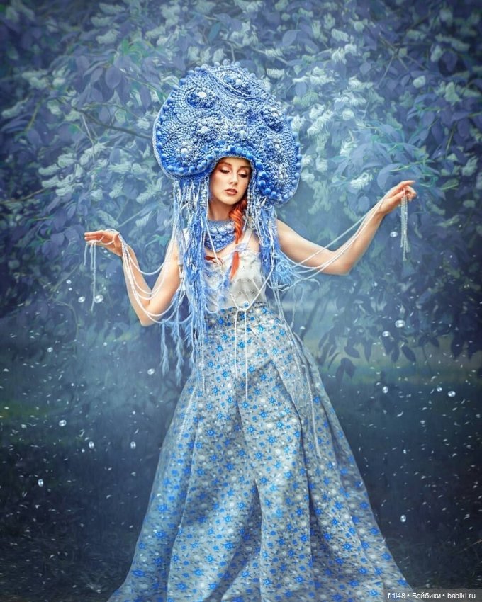 Умопомрачительной красоты кокошники Ольги Пашкиной