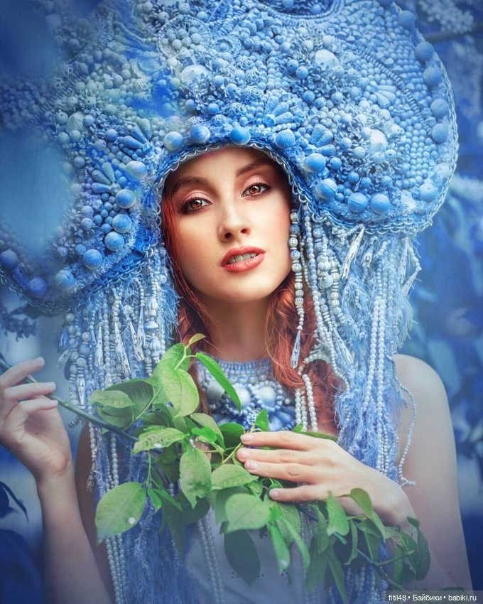 Умопомрачительной красоты кокошники Ольги Пашкиной