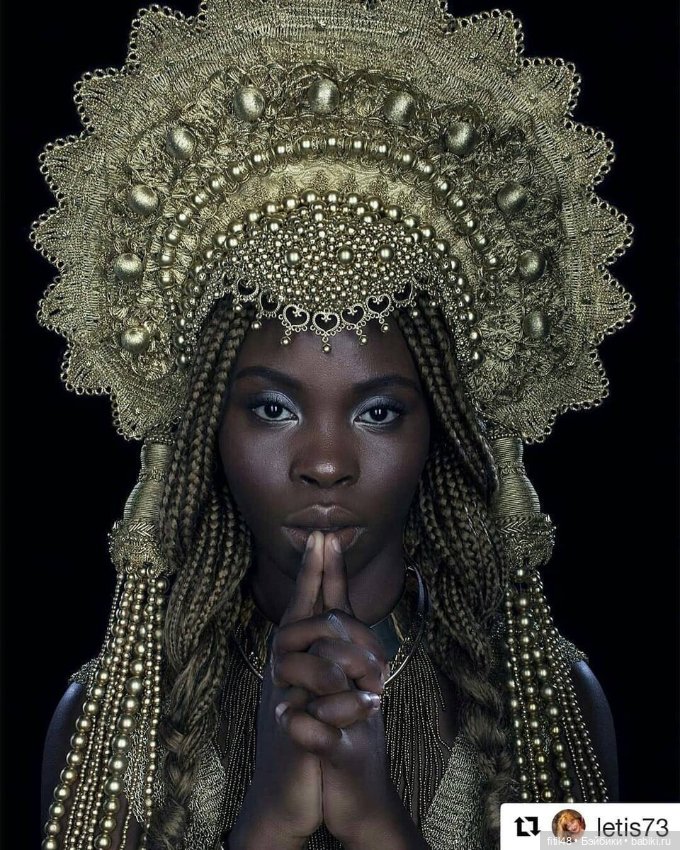 Умопомрачительной красоты кокошники Ольги Пашкиной (фото 6)