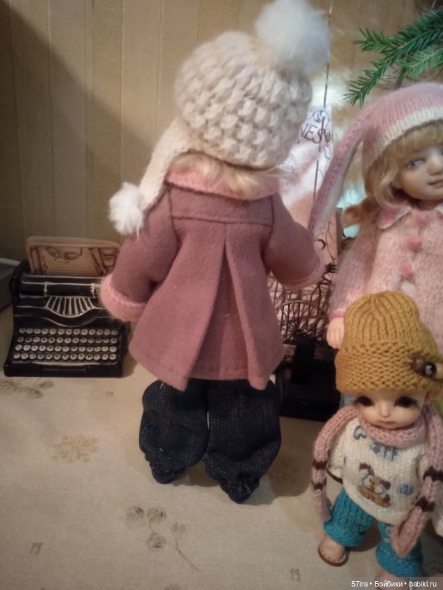 Мы утеплились — Одежда и обувь для кукол своими руками: фото (фото 8)
