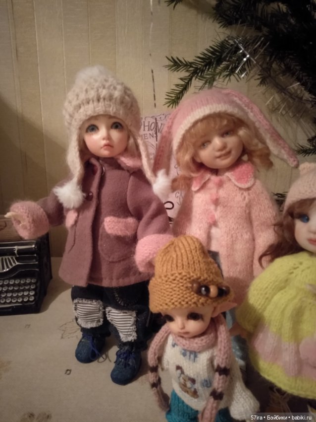 Мы утеплились — Одежда и обувь для кукол своими руками: фото (фото 7)