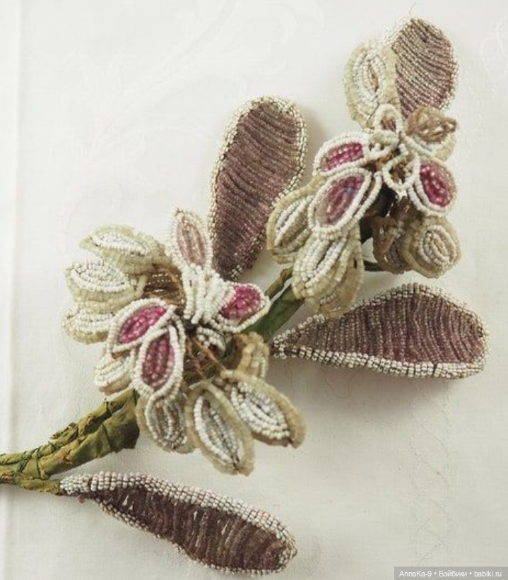 Модные французские куклы и декор из стекляруса (фото 6)