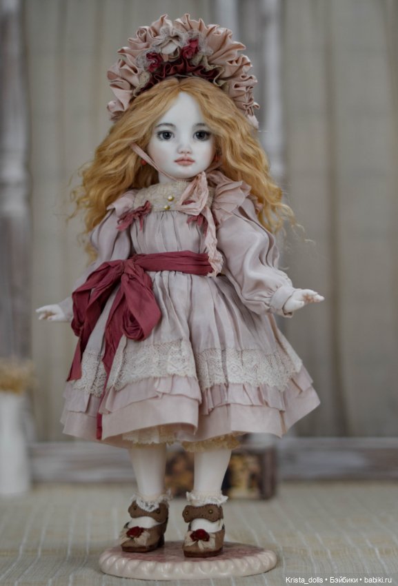 Кукла фарфоровая Лейсан — Авторские фарфоровые куклы (OOAK): ручная работа (фото 6)