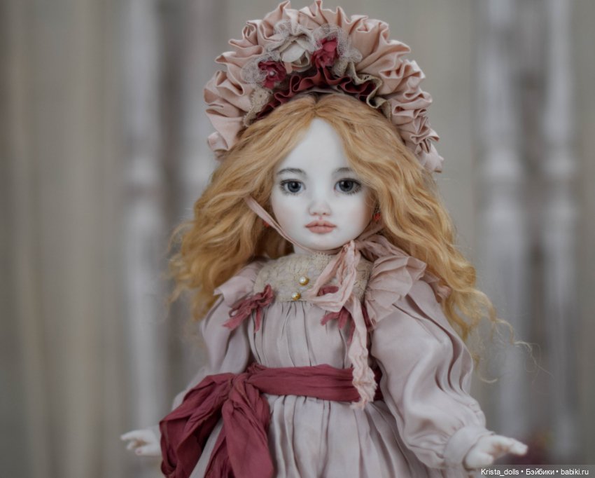 Кукла фарфоровая Лейсан — Авторские фарфоровые куклы (OOAK): ручная работа (фото 5)