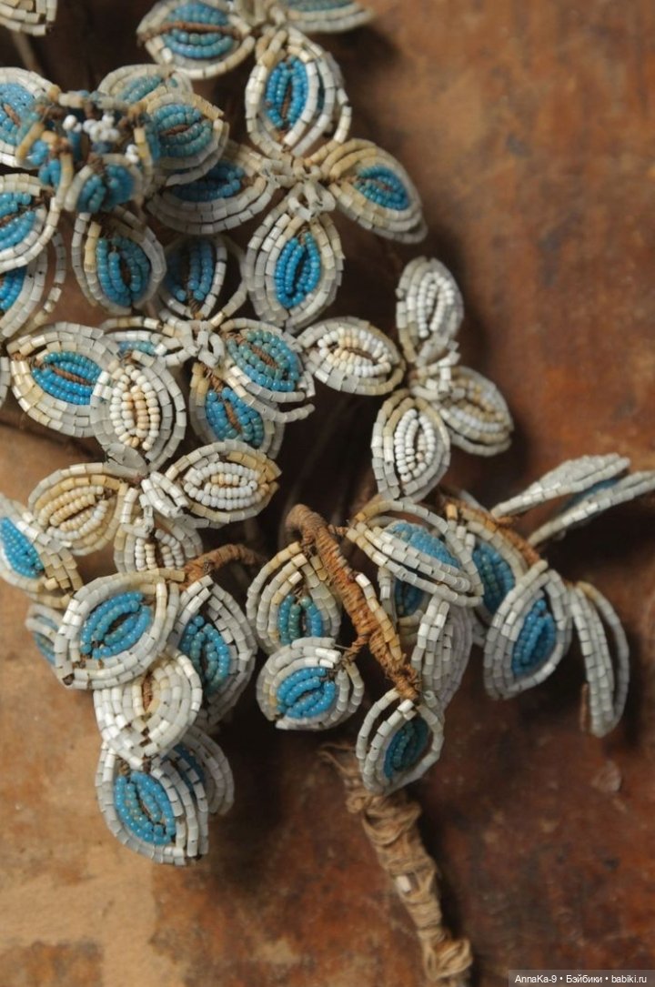 Модные французские куклы и декор из стекляруса (фото 7)