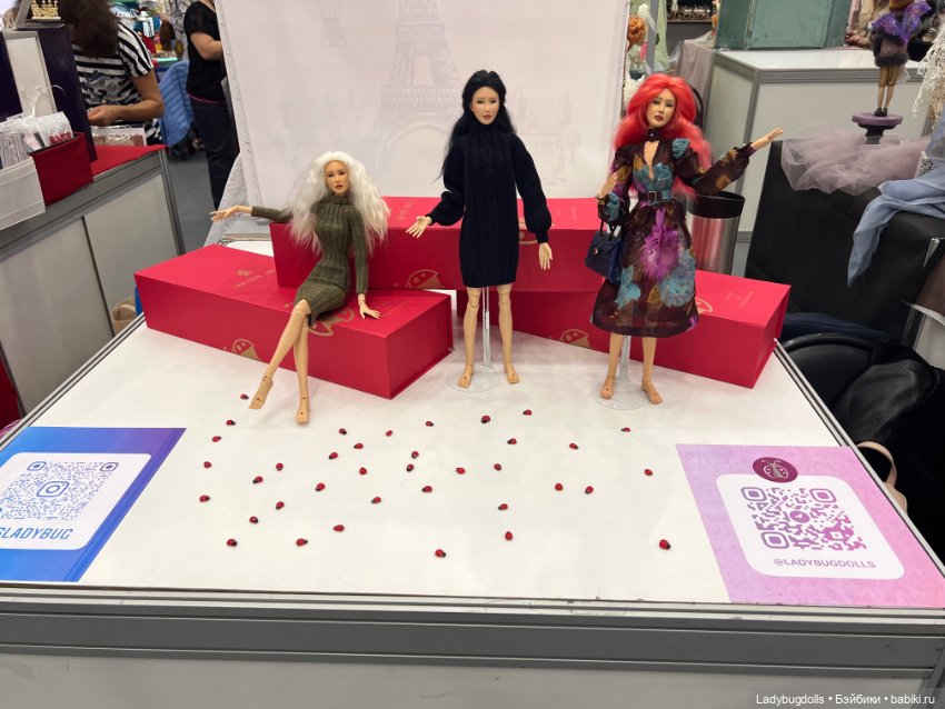 Моя первая выставка на Тишинке - Осенний бал кукол 2022 (фото 6)