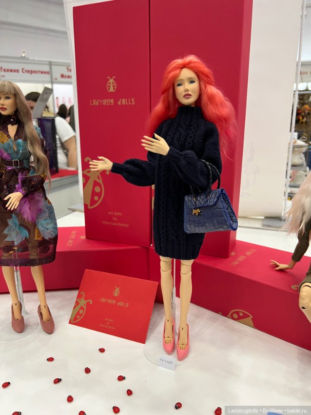 Моя первая выставка на Тишинке - Осенний бал кукол 2022