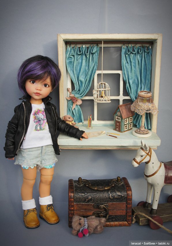 Уже не Дюймовочка - ООАК Vestida de Azul от Галины Карповой (фото 4)