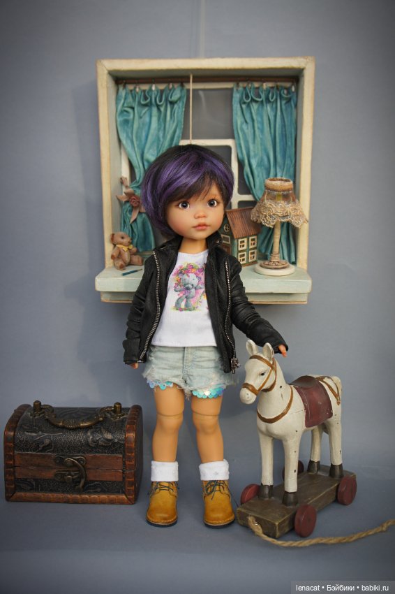 Уже не Дюймовочка - ООАК Vestida de Azul от Галины Карповой (фото 5)