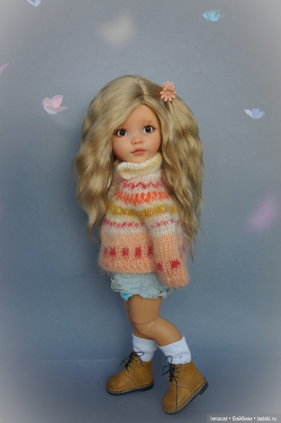 Уже не Дюймовочка - ООАК Vestida de Azul от Галины Карповой (фото 7)