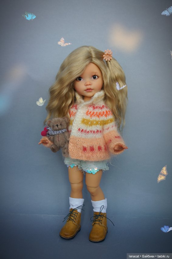 Уже не Дюймовочка - ООАК Vestida de Azul от Галины Карповой (фото 6)