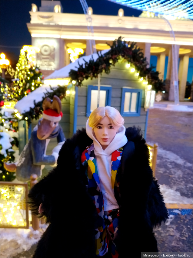 Вечерняя прогулка Сок Чжина