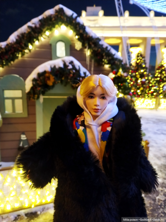 Вечерняя прогулка Сок Чжина