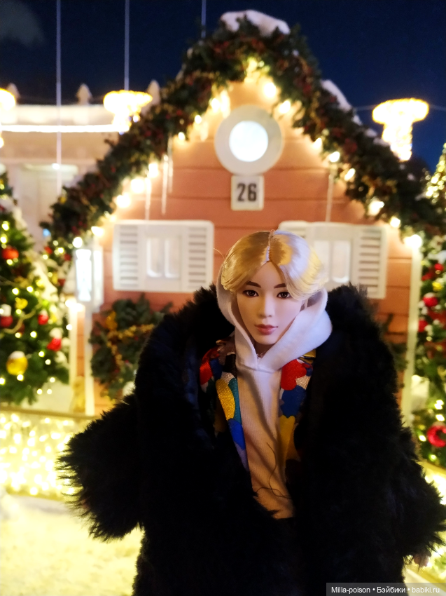 Вечерняя прогулка Сок Чжина