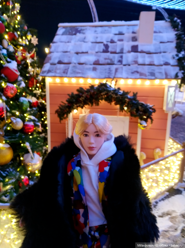 Вечерняя прогулка Сок Чжина