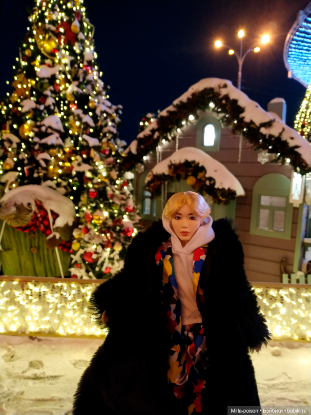 Вечерняя прогулка Сок Чжина