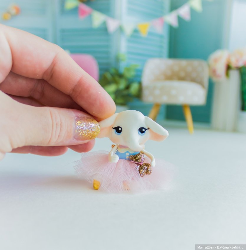 💛💛💛Слоненок Элаиза💛💛💛 — Лепка авторских игрушек и папье (фото 6)