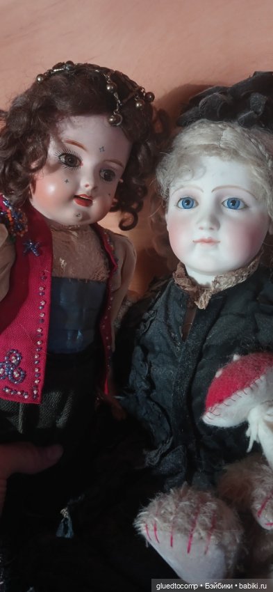 Селфи с подружками — Антикварные куклы Bru (Брю) и реплики: Bru Jne (фото 4)