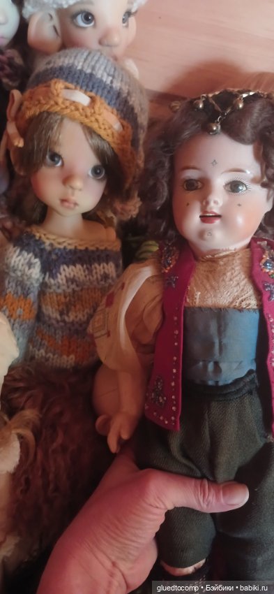 Селфи с подружками — Антикварные куклы Bru (Брю) и реплики: Bru Jne (фото 5)