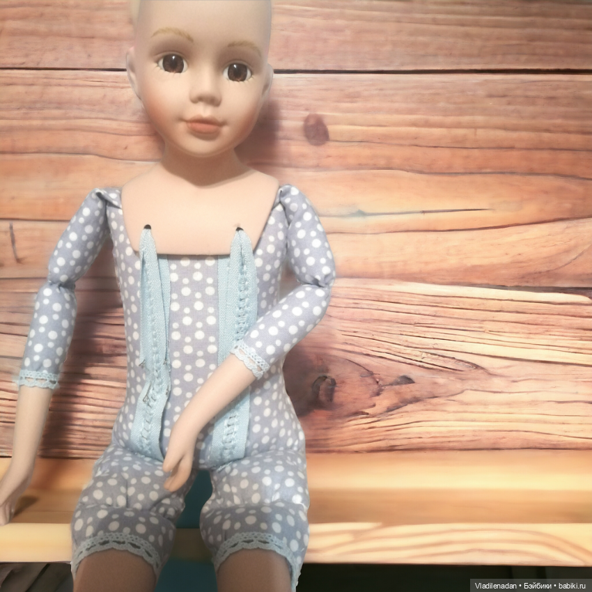 Переделка фарфоровой куклы, часть 2 (фото 3)