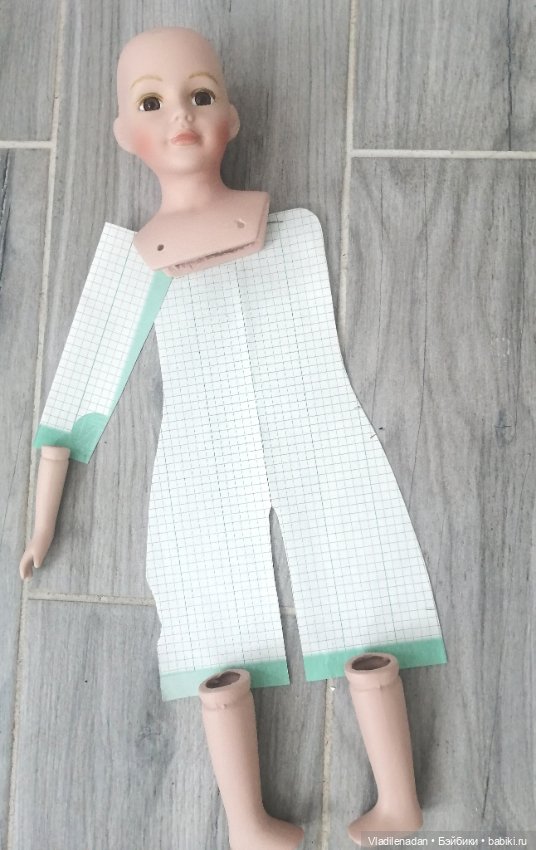 Переделка фарфоровой куклы, часть 2 (фото 7)