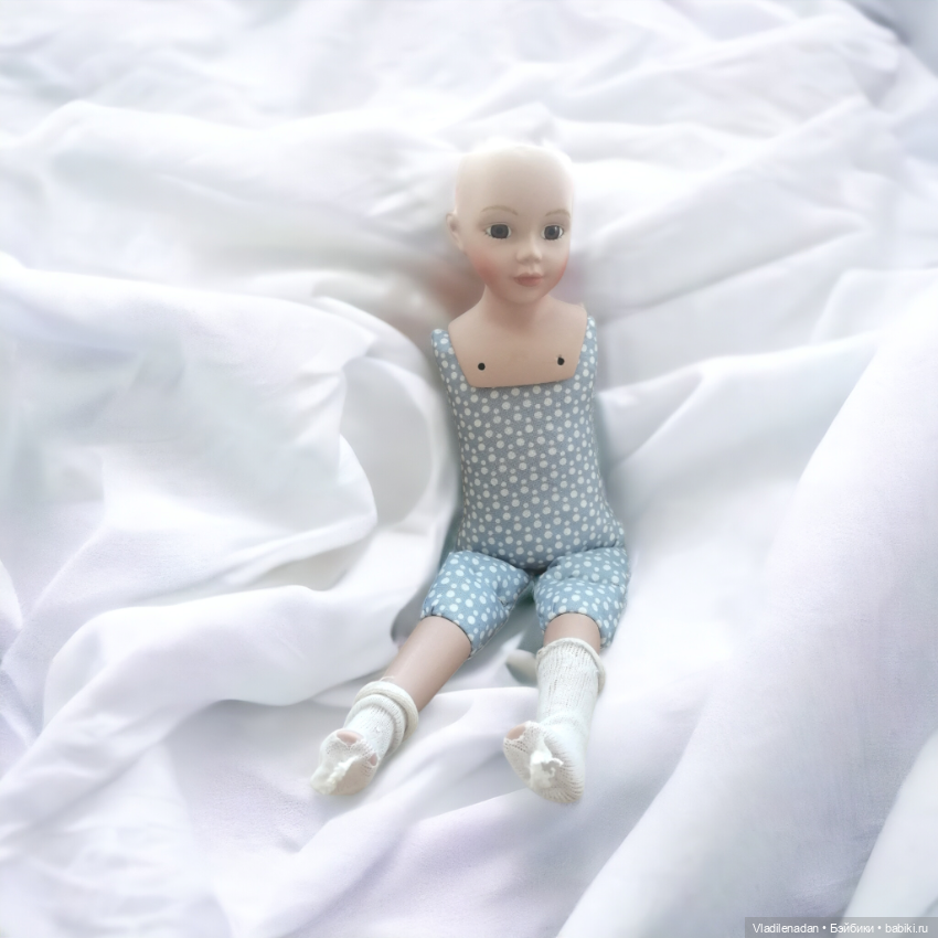 Переделка фарфоровой куклы, часть 2 (фото 5)