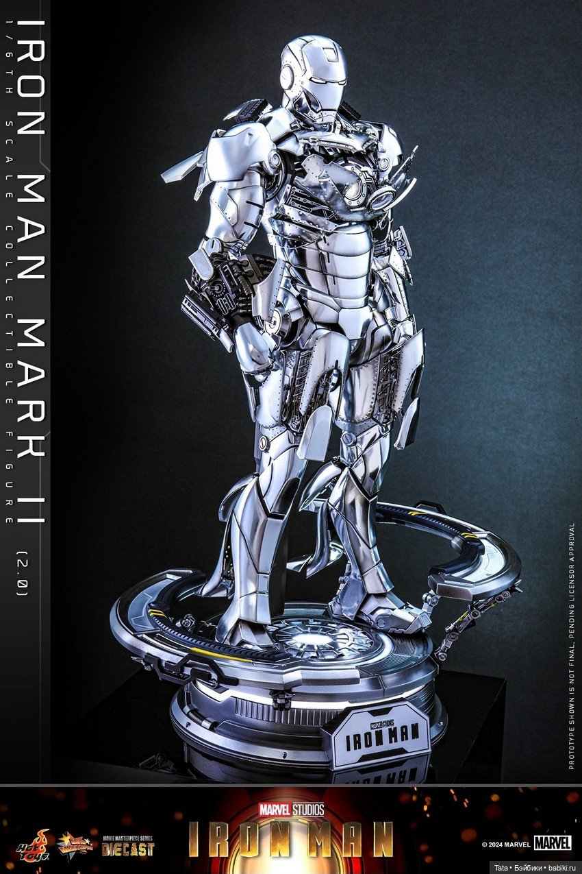 Фигурка Железного Человека Марк II - Hot Toys (фото 7)