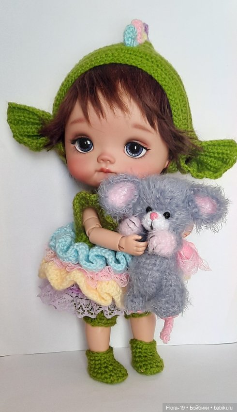 Малыш Мышонок — Вязаные игрушки и амигуруми: крючком (фото 6)