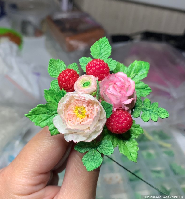 Букеты — Кукольная миниатюра своими руками: еда (фото 10)