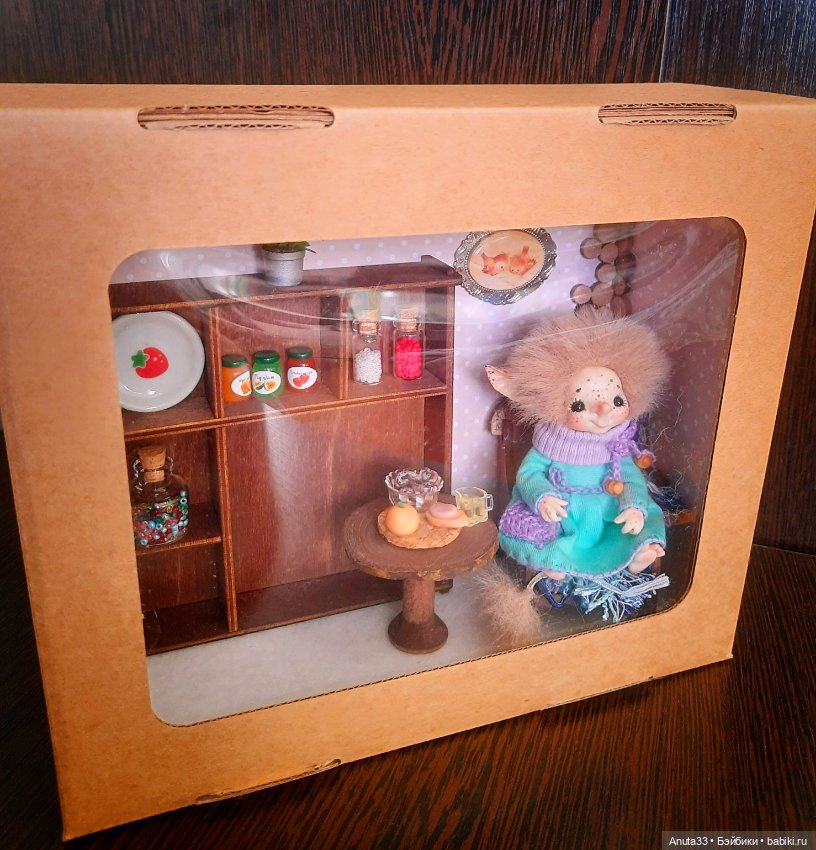 Домик для ауки — Домашние фото авторских кукол: личные коллекции (фото 6)