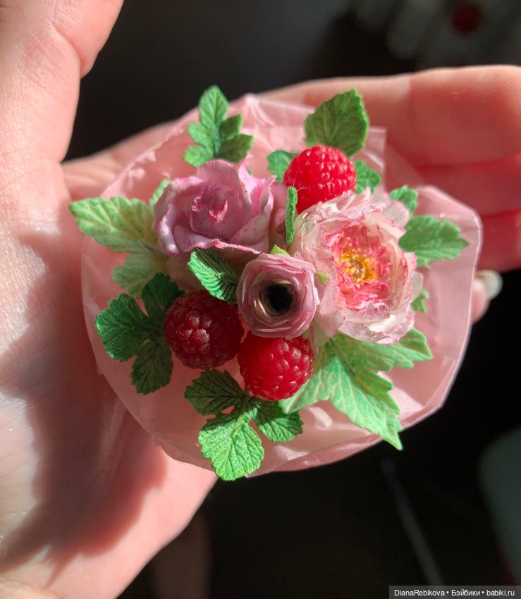 Букеты — Кукольная миниатюра своими руками: еда (фото 5)