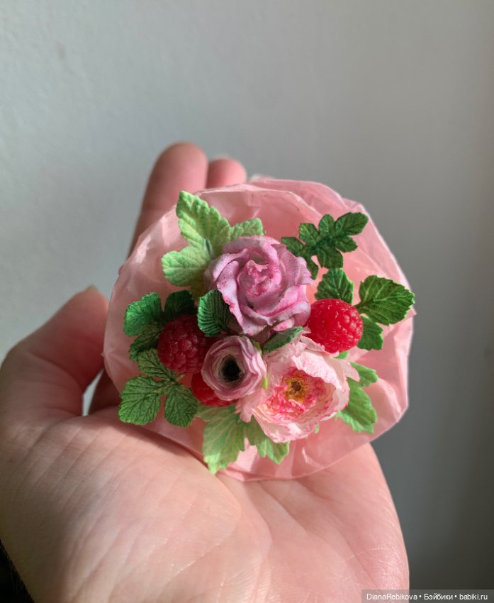 Букеты — Кукольная миниатюра своими руками: еда (фото 9)