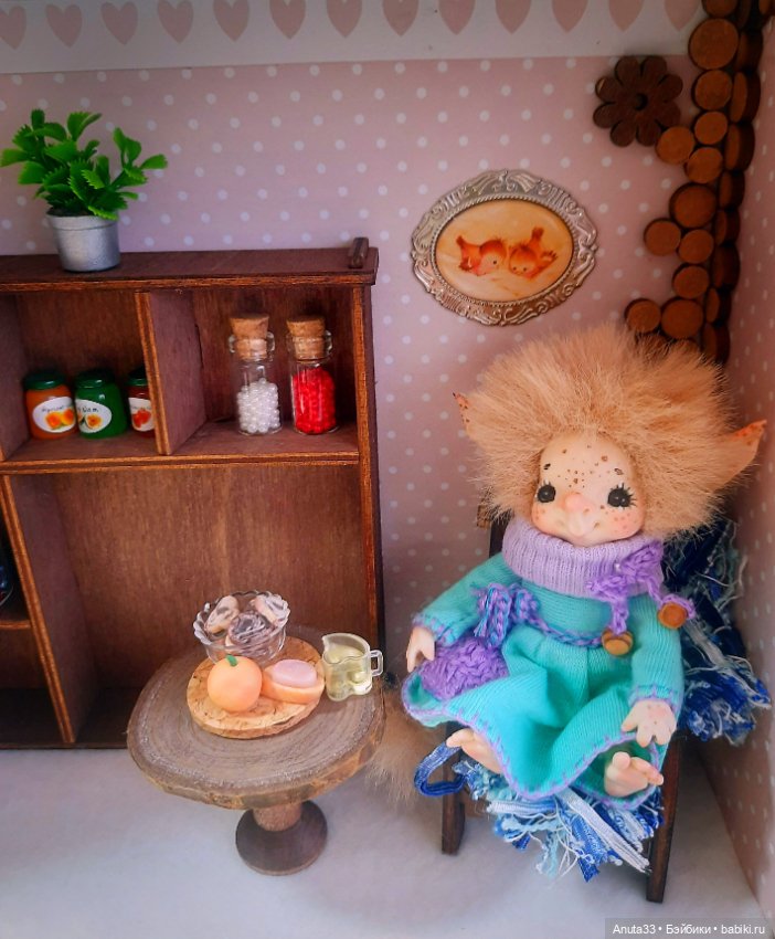 Домик для ауки — Домашние фото авторских кукол: личные коллекции