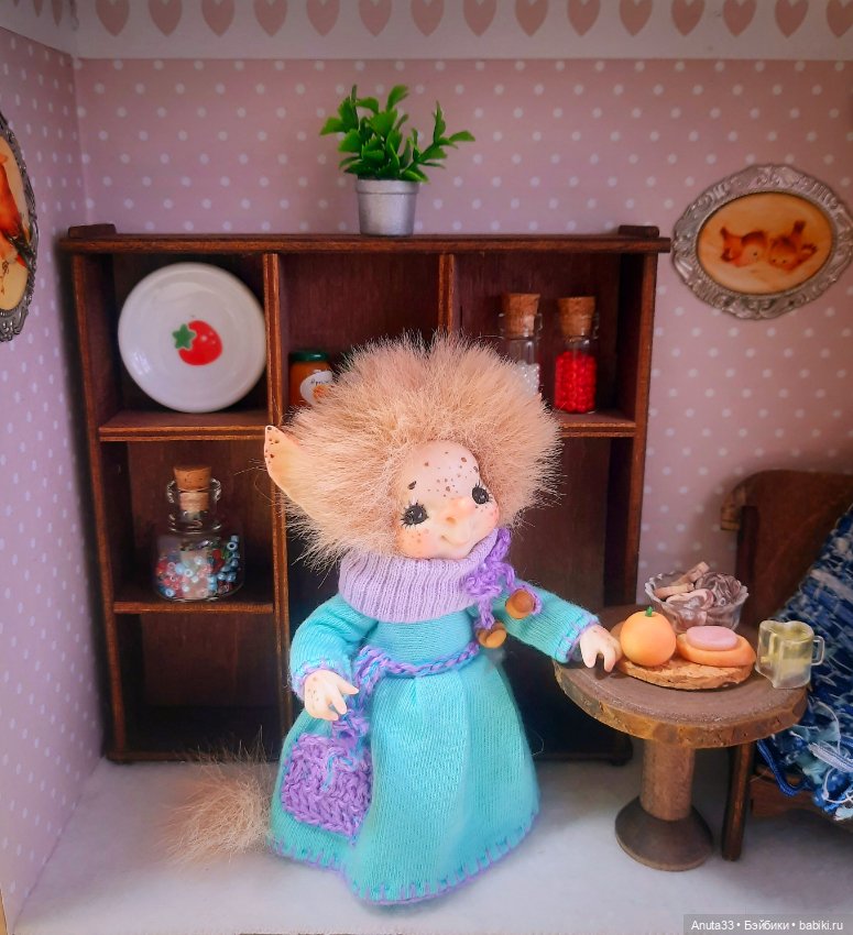 Домик для ауки — Домашние фото авторских кукол: личные коллекции (фото 3)