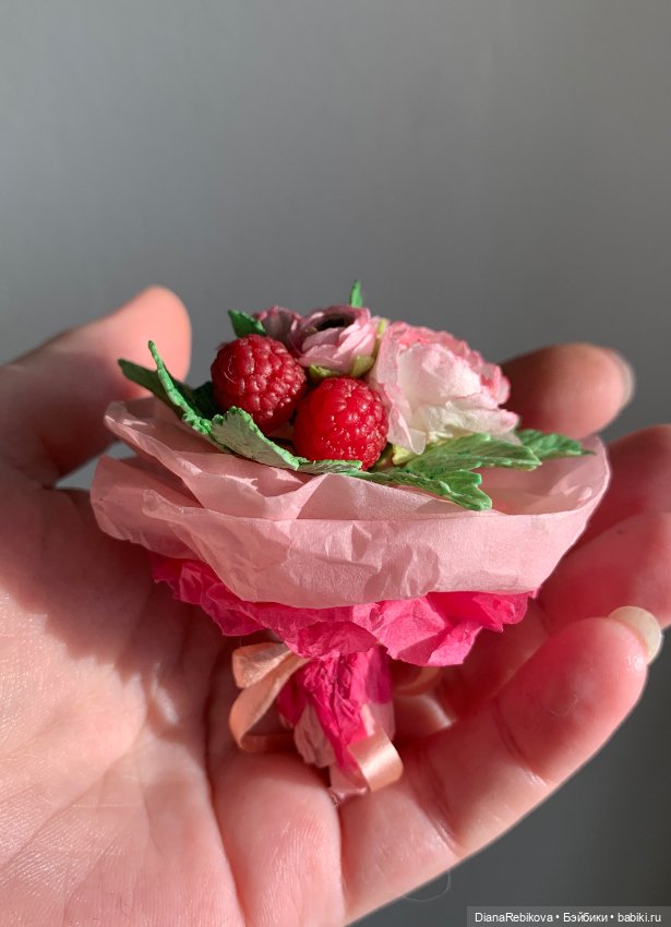 Букеты — Кукольная миниатюра своими руками: еда (фото 6)