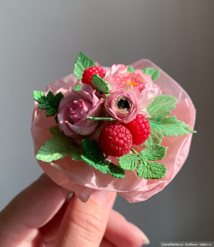 Букеты — Кукольная миниатюра своими руками: еда (фото 4)