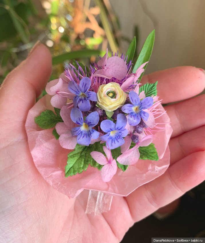 Букеты — Кукольная миниатюра своими руками: еда