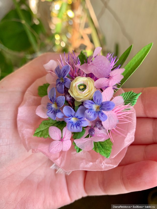 Букеты — Кукольная миниатюра своими руками: еда