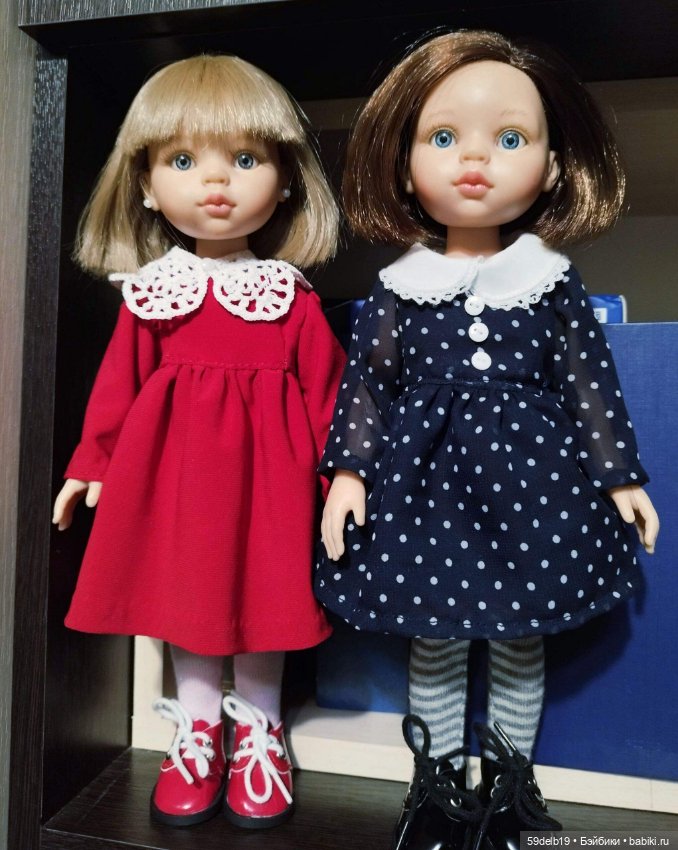 Шифоновое тёмно-синие в белый горох платье для паолочки (фото 4)