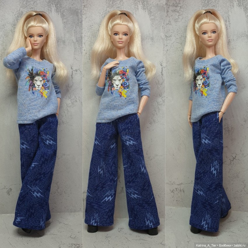 Оленька. Моя любимая модель для шитья