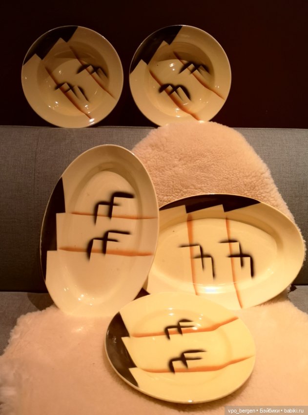 Норвежская керамика в стиле Bauhaus, Egersund Fayancefabrik