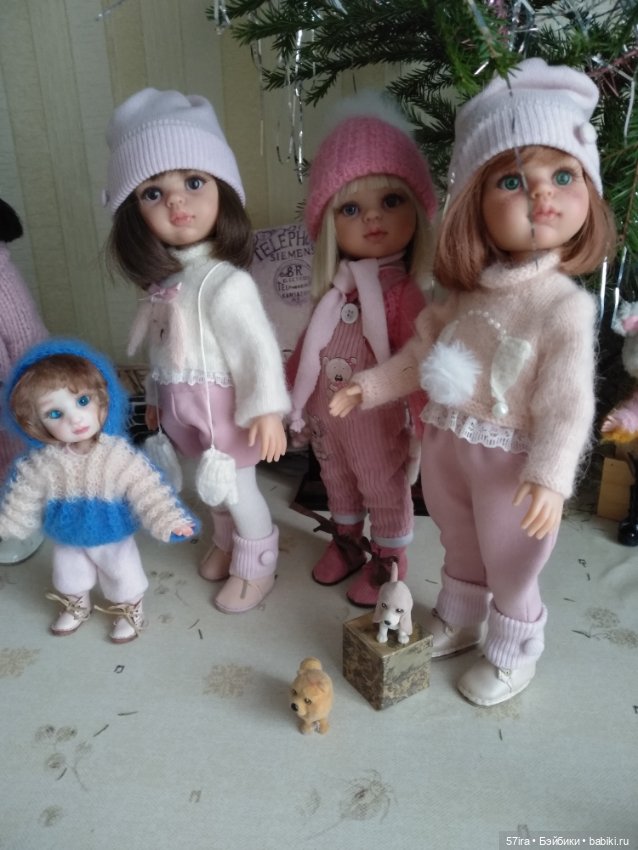 И опять с Новым Годом — Одежда и обувь для кукол своими руками: фото (фото 3)