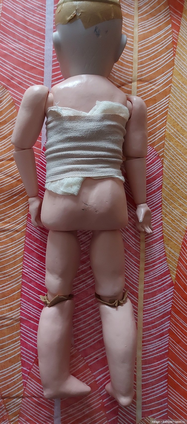 Реплика К&R 114 — Антикварные куклы Kämmer & Reinhardt (K*R): характерные (фото 3)