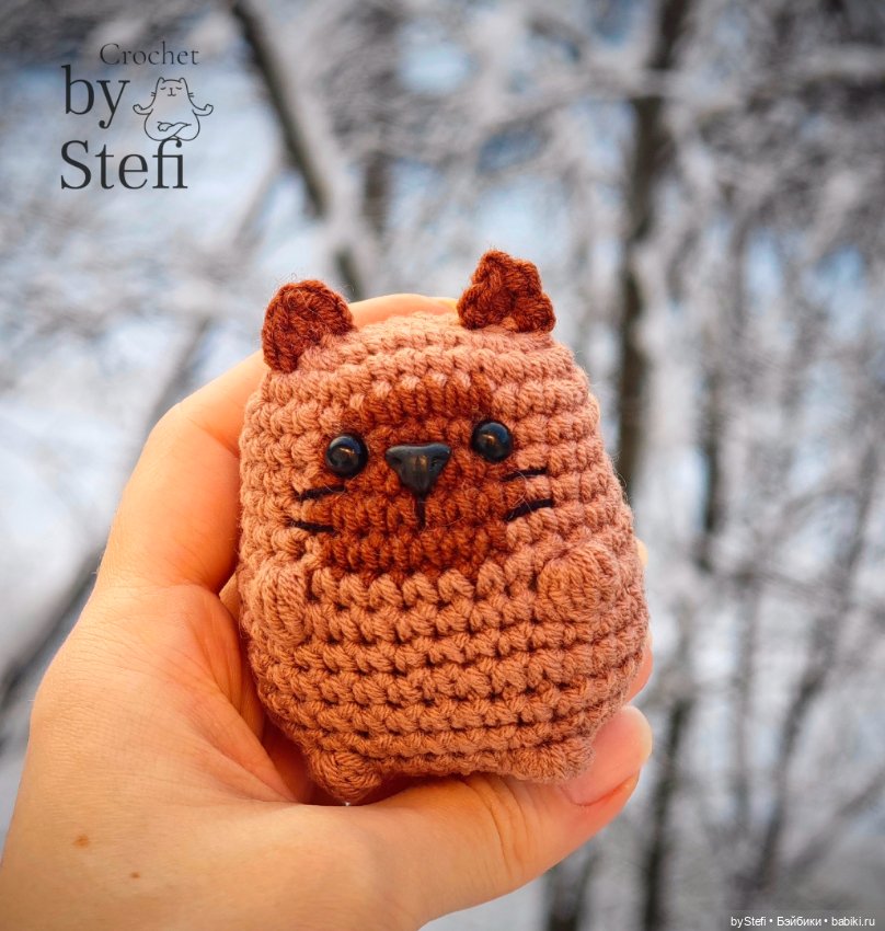 Новый котофейка — Вязаные игрушки и амигуруми: крючком (фото 7)