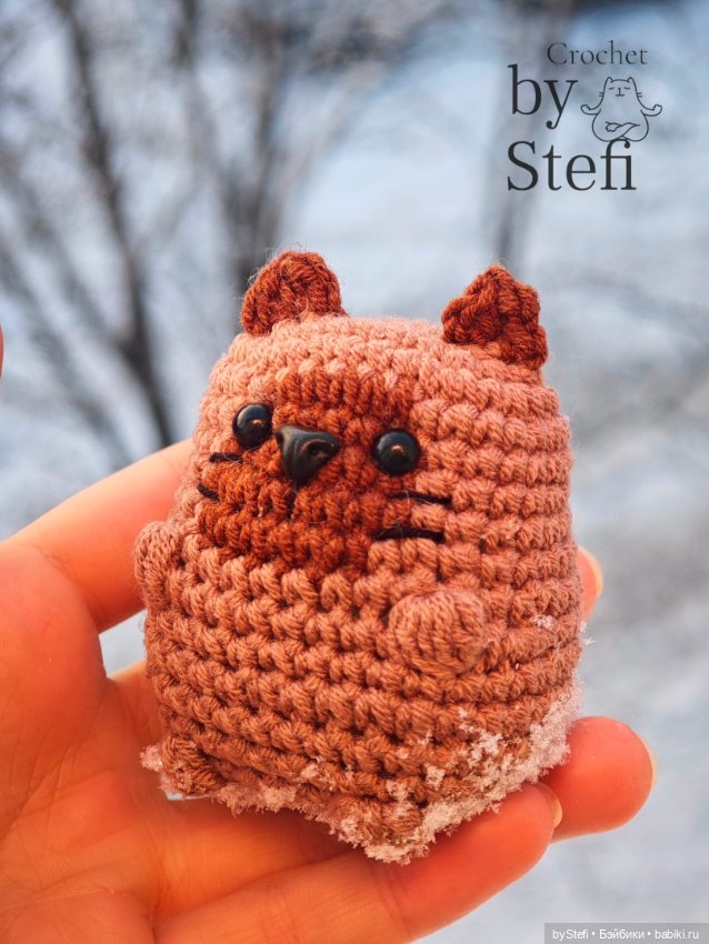 Новый котофейка — Вязаные игрушки и амигуруми: крючком (фото 9)