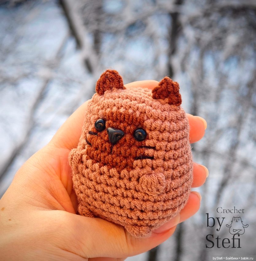 Новый котофейка — Вязаные игрушки и амигуруми: крючком (фото 8)